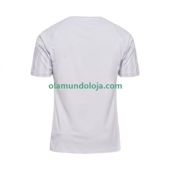 Camisola Dinamarca Homem Equipamento Segundo Copa do Mundo 2022 Manga Curta
